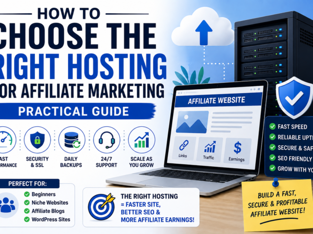 How to Choose the Right Hosting for Affiliate Marketing
