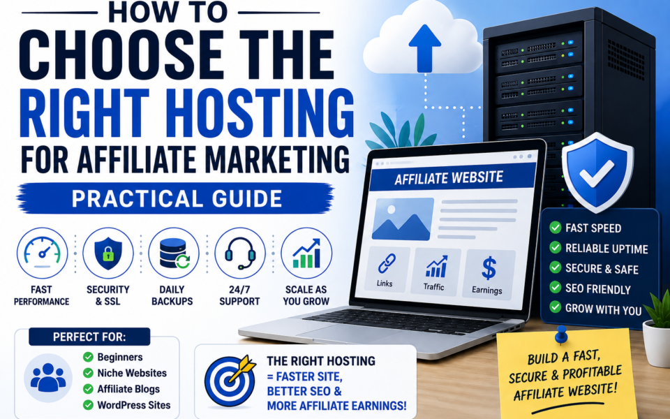 How to Choose the Right Hosting for Affiliate Marketing