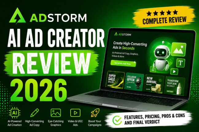 Adstorm AI Ad Creator Review 2026
