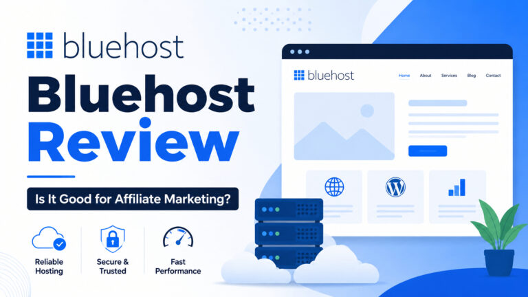 Is Bluehost good for affiliate marketing